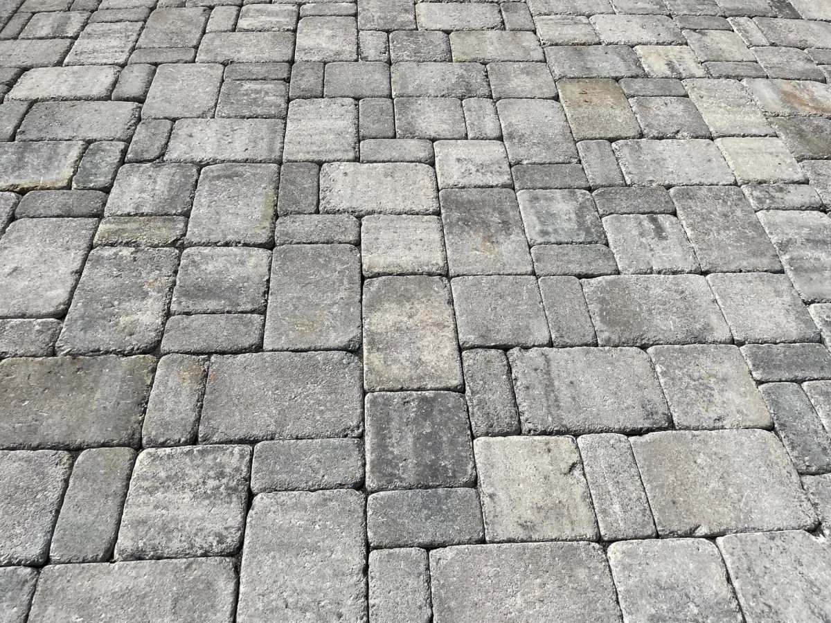 Belgard Arctic Dublin Cobble Paver Patio Outdoor Living Tip Of The