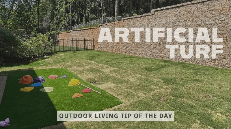 Artificial Turf – Outdoor Living Tip of the Day