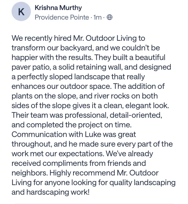 Backyard Makeover in Charlotte – Mr. Outdoor Living Tip of the Day