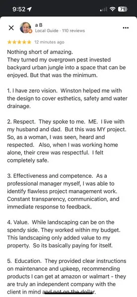 Landscaping Reviews – Mr. Outdoor Living Tip of the Day