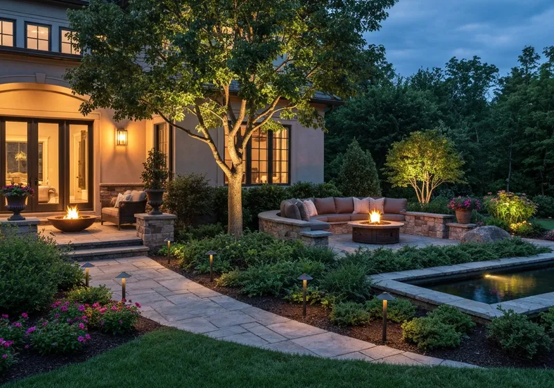 Mr. Outdoor Living: Premier Landscape Lighting Charlotte, NC for Stunning Homes
