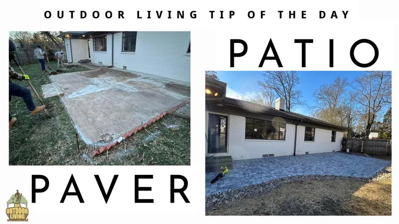 Paver Patio – Outdoor Living Tip of the Day