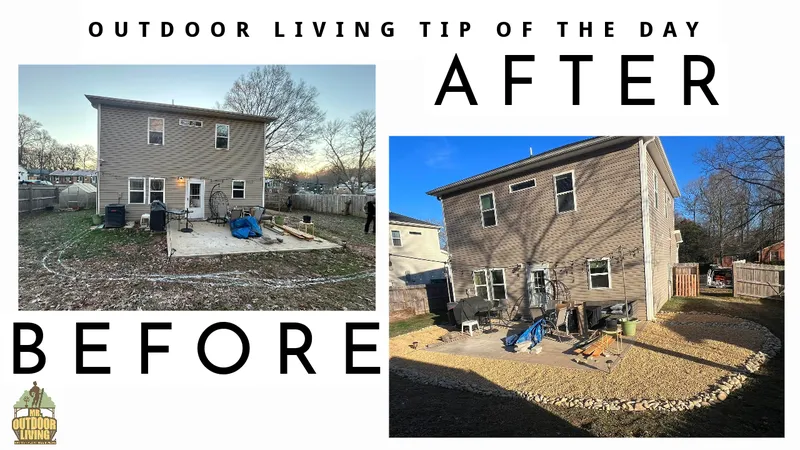 Pea Gravel Patio – Outdoor Living Tip of the Day