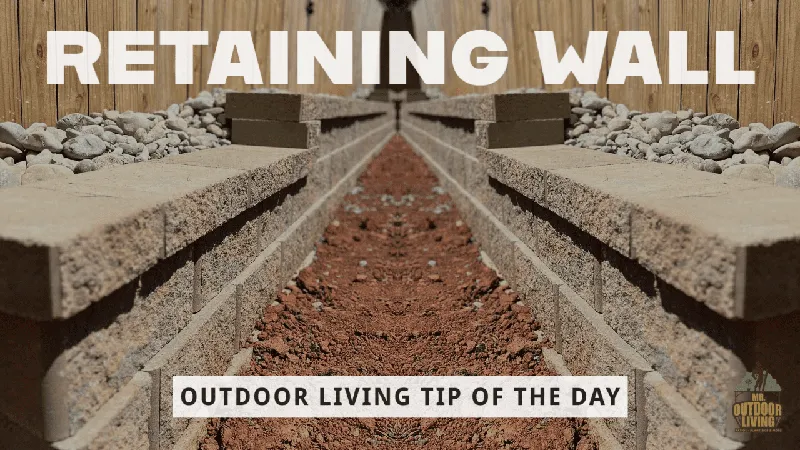 Retaining Wall – Outdoor Living Tip of the Day