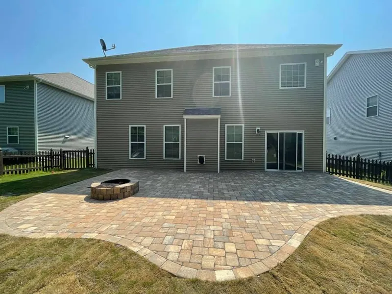 Savannah Cambridge Cobble Paver Patio