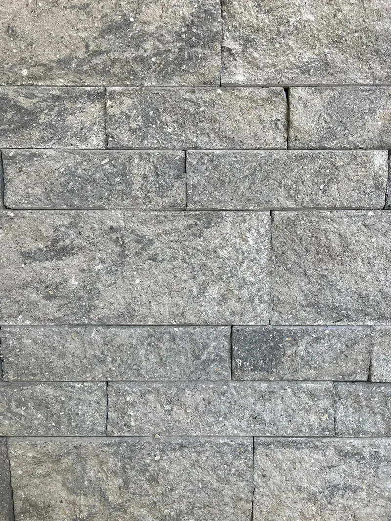 Techo-Bloc Mini-Creta Shale Grey Architectural Wall – Outdoor Living Tip of the Day