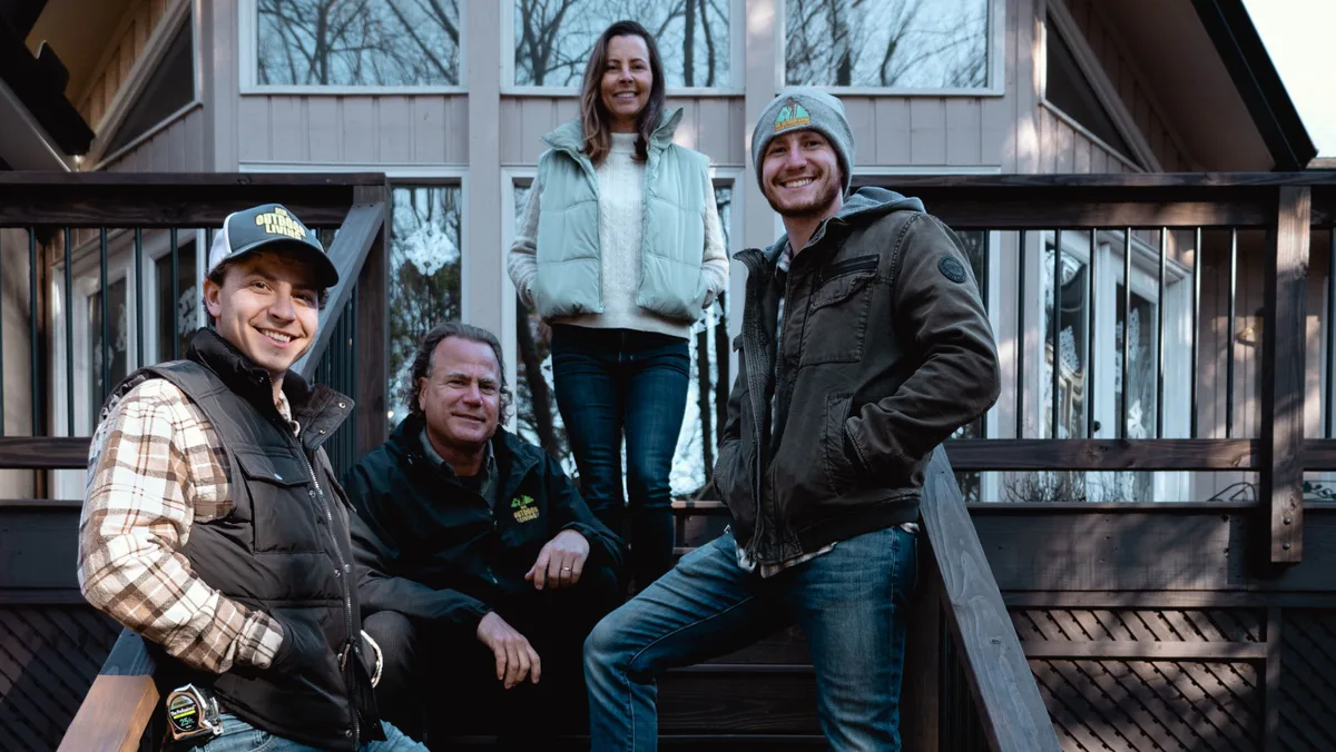 The Goldstein family of Mr. Outdoor Living