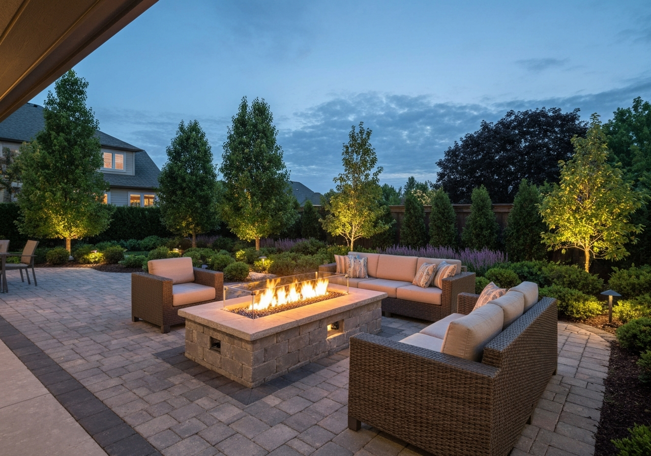 Cozy Nights & Stunning Designs: Backyard Fire Pits & Outdoor Fireplaces in Charlotte, NC by Mr. Outdoor Living