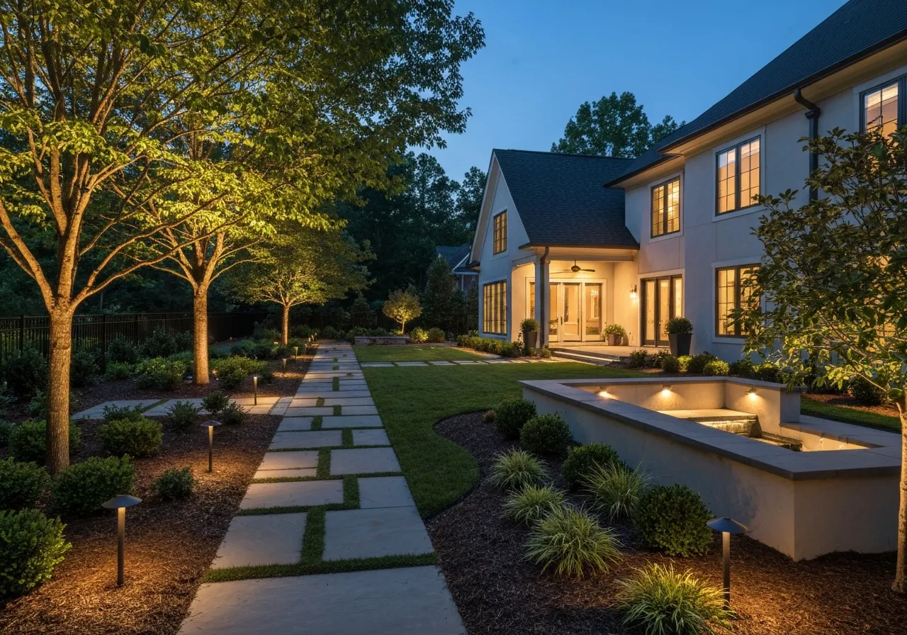 Brighten Your Home: Custom Landscaping Lights in Charlotte, NC from Mr. Outdoor Living