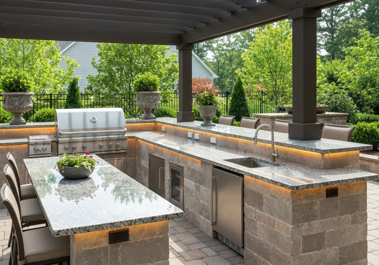 Custom Design, Expert Build: Outdoor Kitchens in Charlotte, NC for Your Dream Backyard