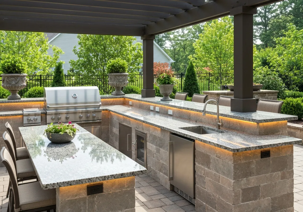 Custom Design, Expert Build: Outdoor Kitchens in Charlotte, NC for Your Dream Backyard