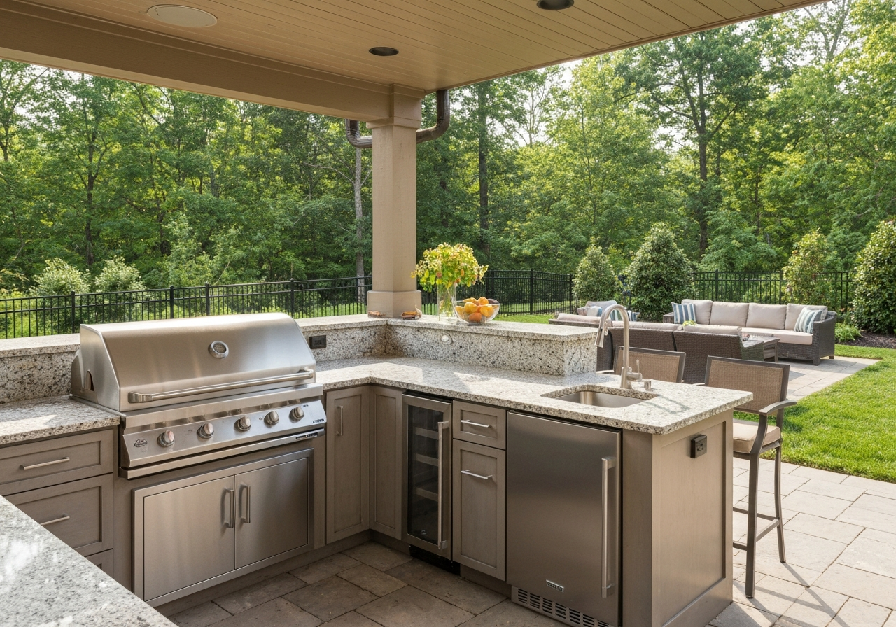Unlock Your Backyard's Potential: Designing a Stunning Custom Outdoor Kitchen Charlotte with Mr. Outdoor Living
