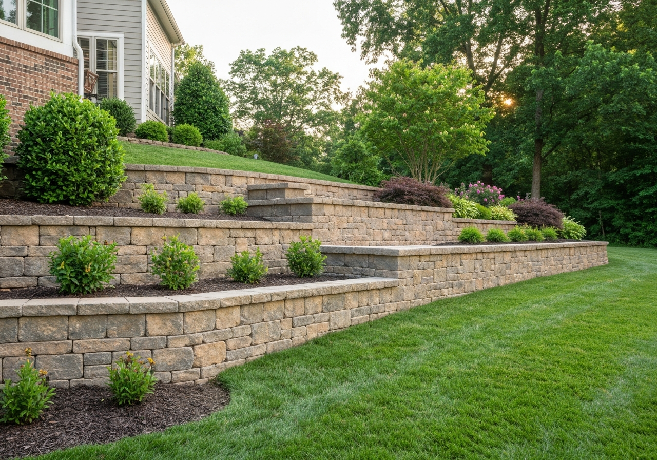 Elevate Your Outdoors: Expert custom retaining walls Charlotte NC by Mr. Outdoor Living