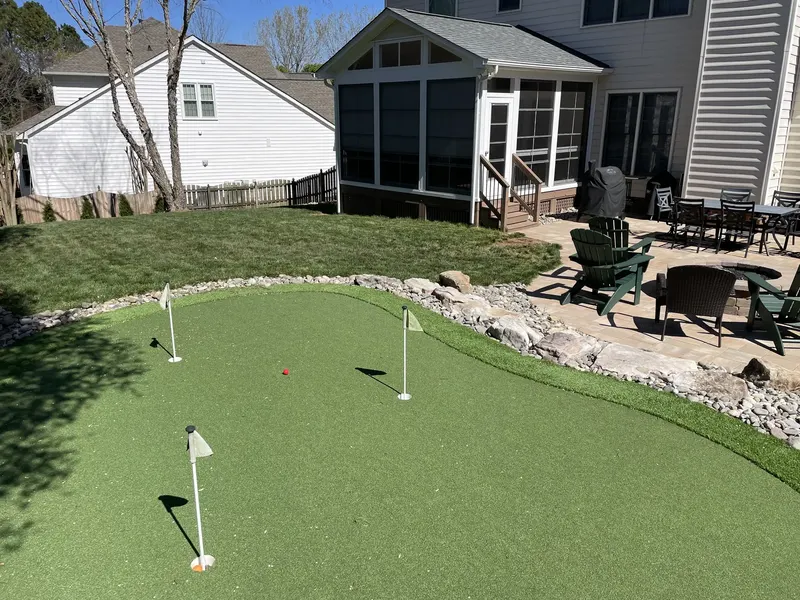 Mr. Outdoor Living: Elevate Your Home with a Dream Backyard Putting Green with Artificial Turf