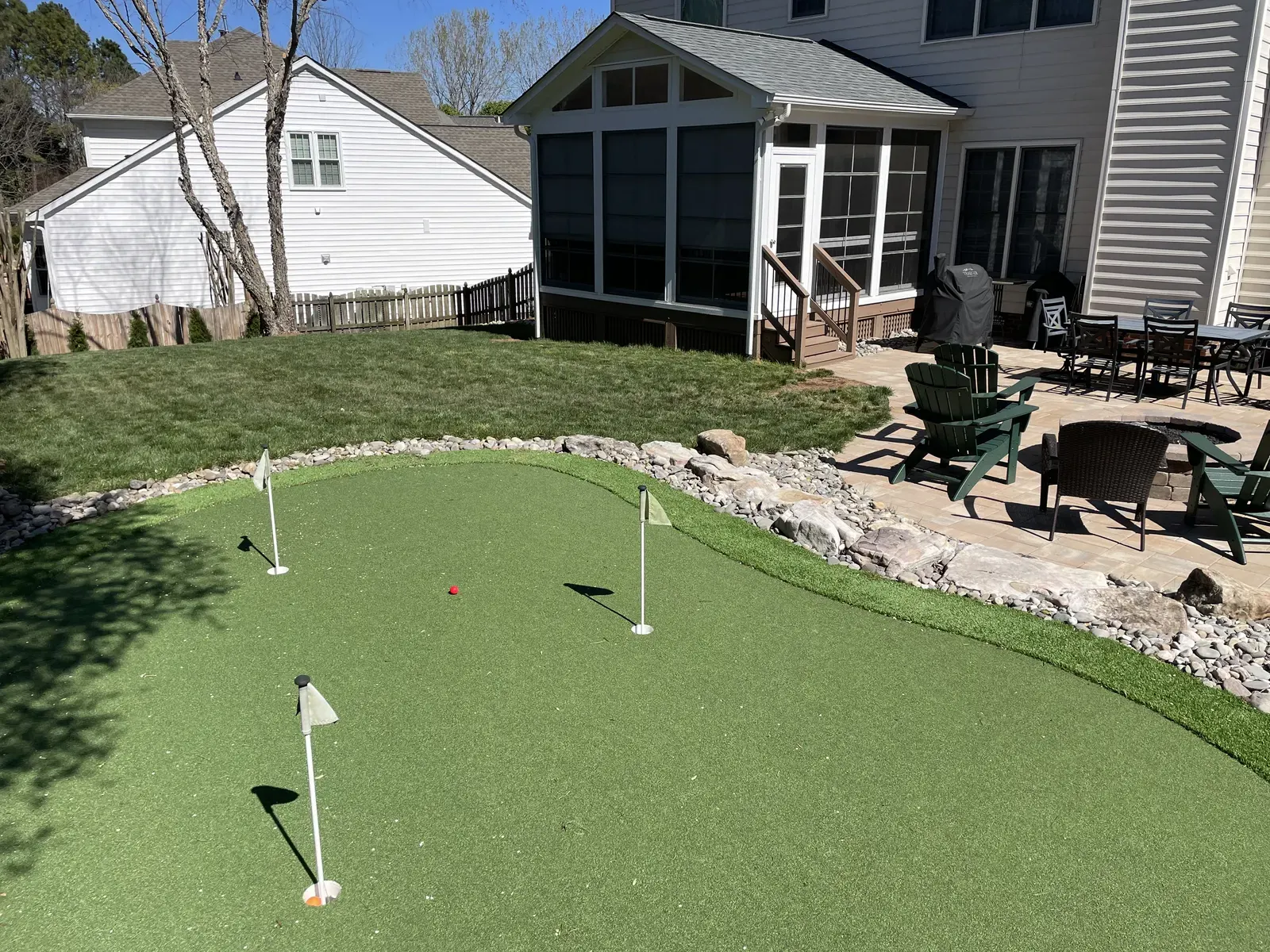 Mr. Outdoor Living: Elevate Your Home with a Dream Backyard Putting Green with Artificial Turf