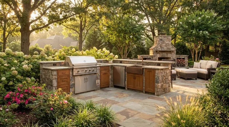 Walk-Up Grill Station vs Outdoor Kitchen
