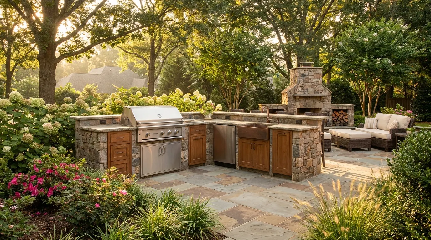 Walk-Up Grill Station vs Outdoor Kitchen