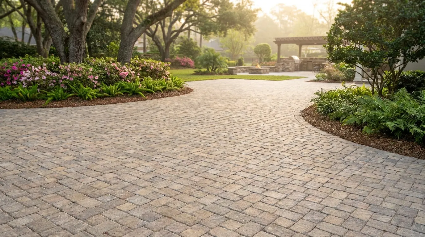 Paver Driveway Charlotte: Aprons vs Poured Concrete