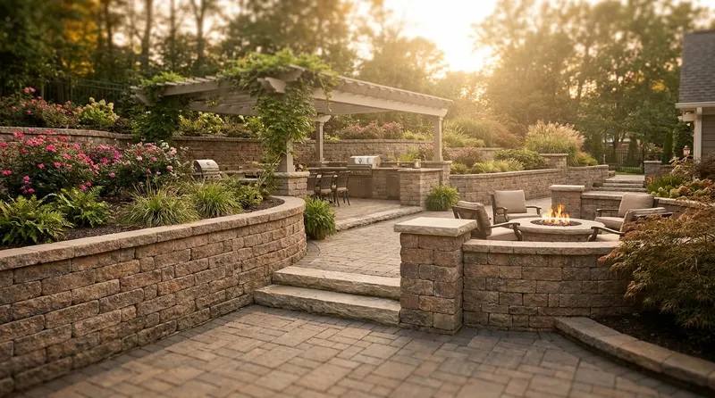 Retaining Wall Design Charlotte: Block vs Stone