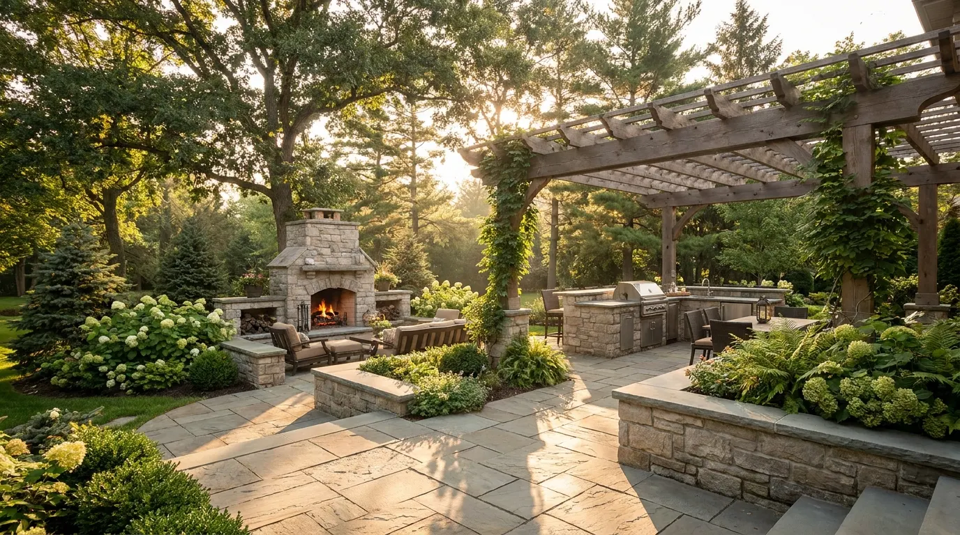 Four Season Plantings Charlotte: Evergreen Then Color