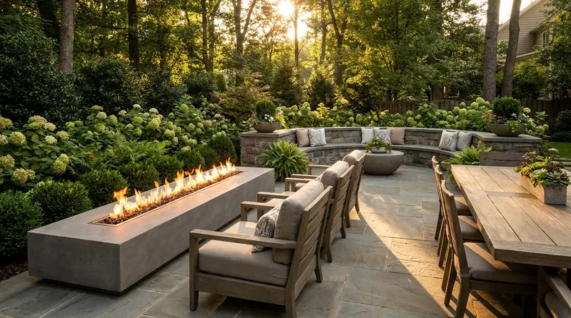 Linear Fire Table Patio Charlotte vs Fire Pit