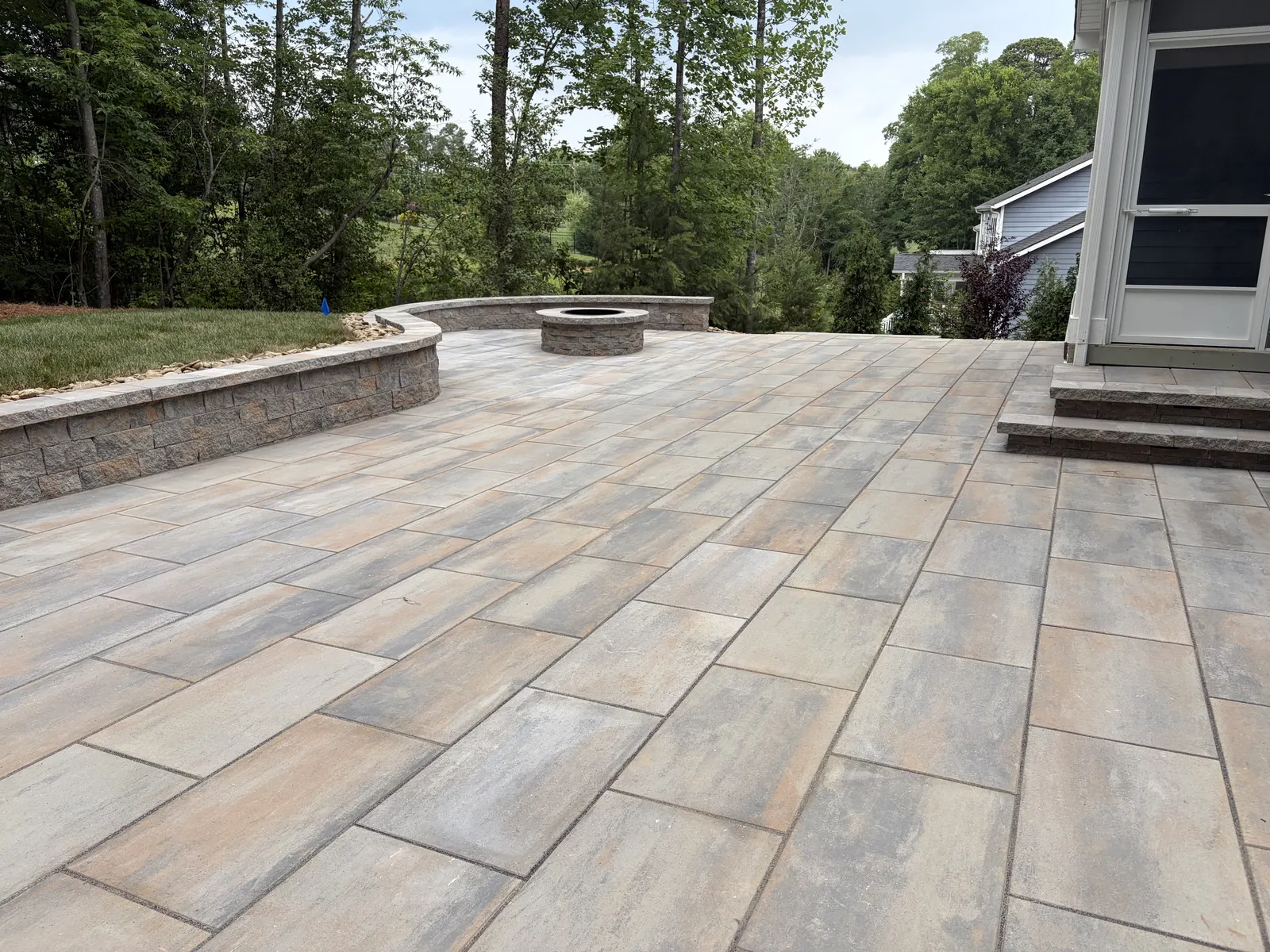 Outdoor Kitchen installation in Charlotte, Charlotte NC - project view