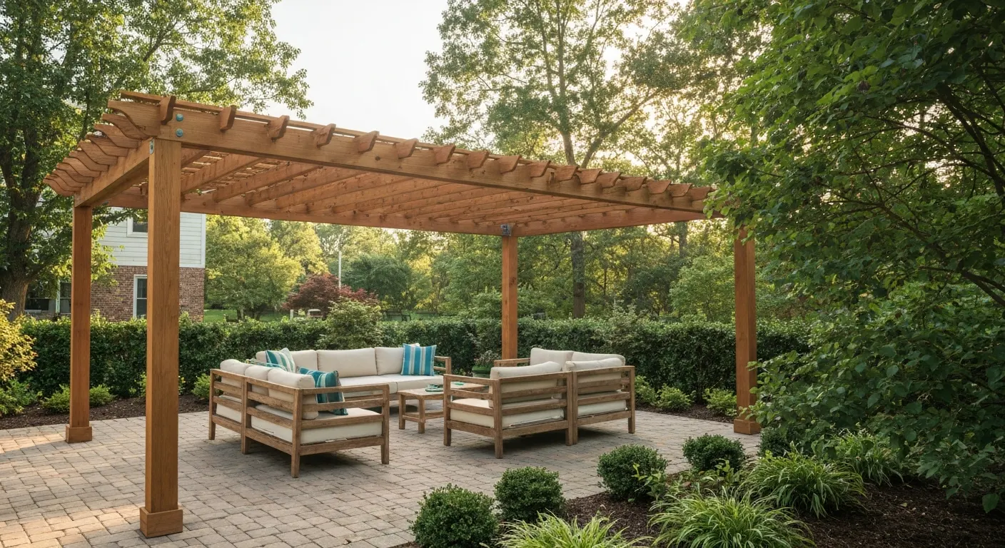Pergola vs. Pavilion vs. Gazebo: A Charlotte Homeowner's Guide to Patio Shade Structures