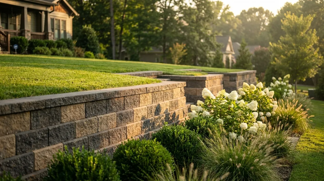 Why Retaining Walls Fail in Charlotte's Clay Soil (and the Warning Signs to Watch For)