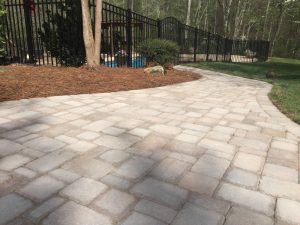 Camp - Dublin Cobble Fossil Paver Pathway 2