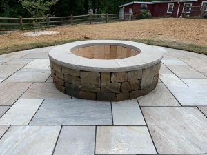 Built in Fire Pit