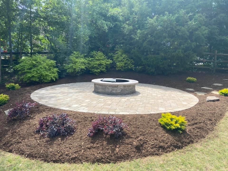 Paver Patio Island with a Built-In Fire Pit – Outdoor Living Tip of the Day