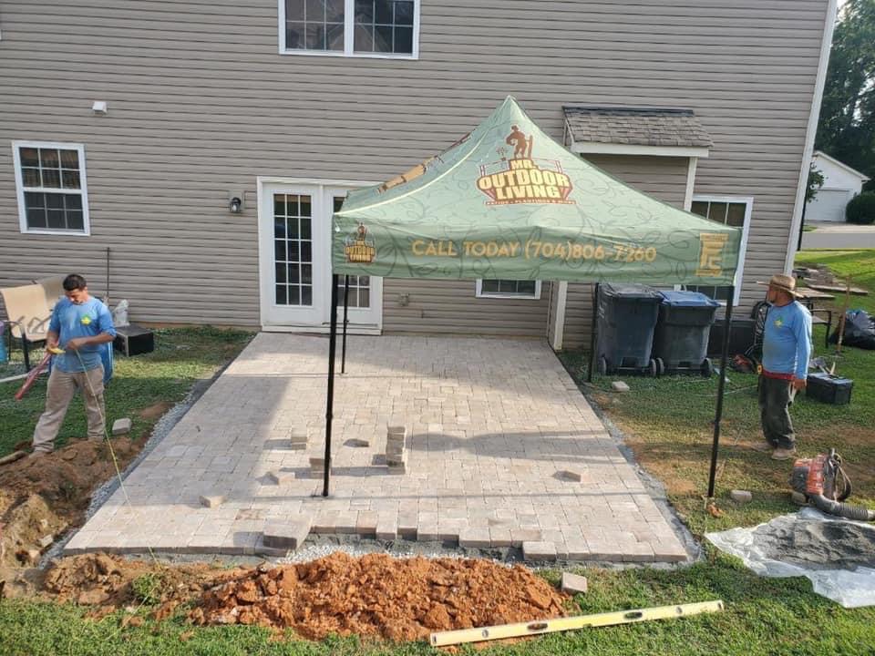 Paver Patio, Plantings and More