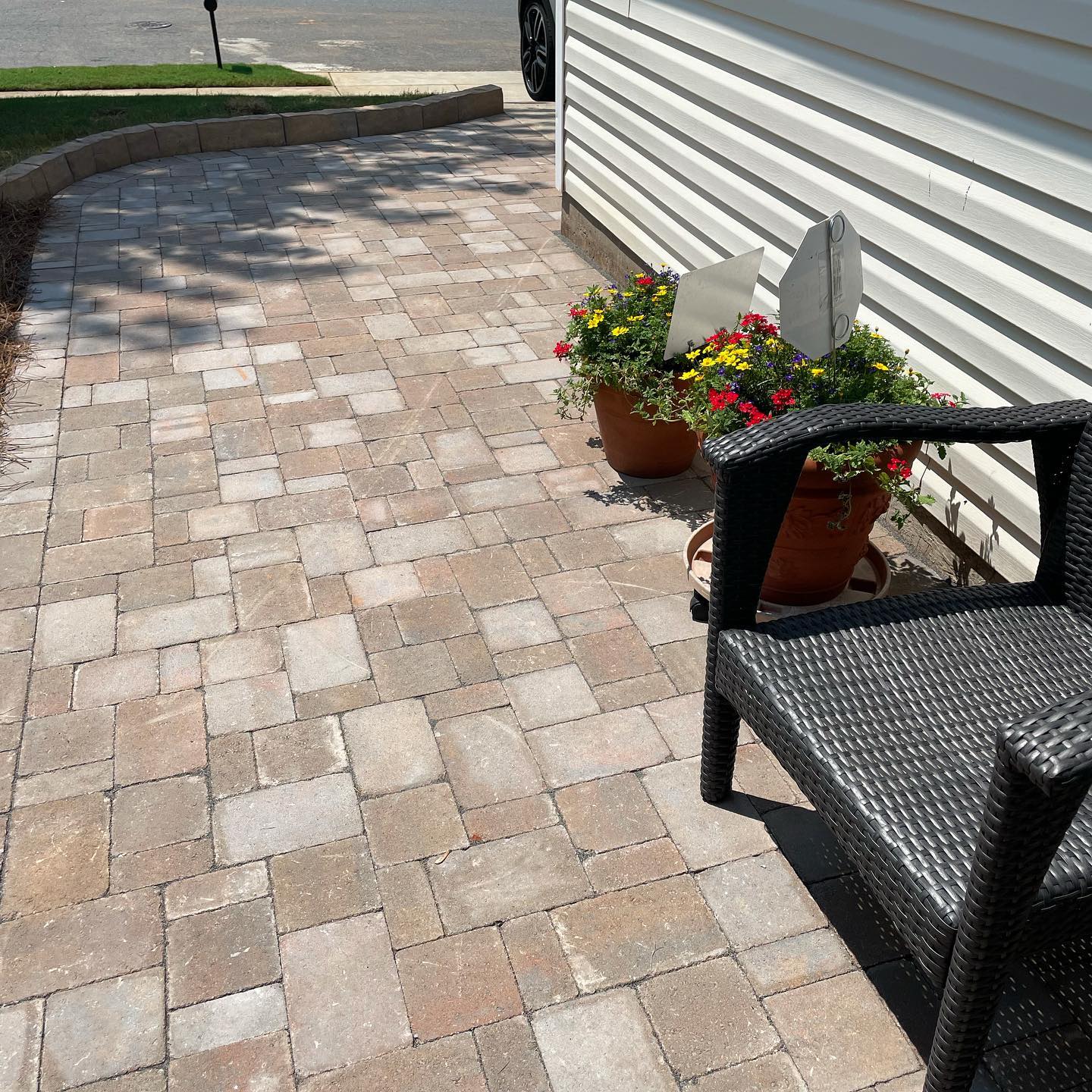 Curb Appeal with a Paver Pathway