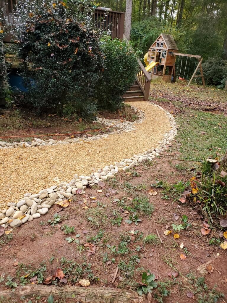 Pea Gravel Pathway – Outdoor Living Tip of the Day