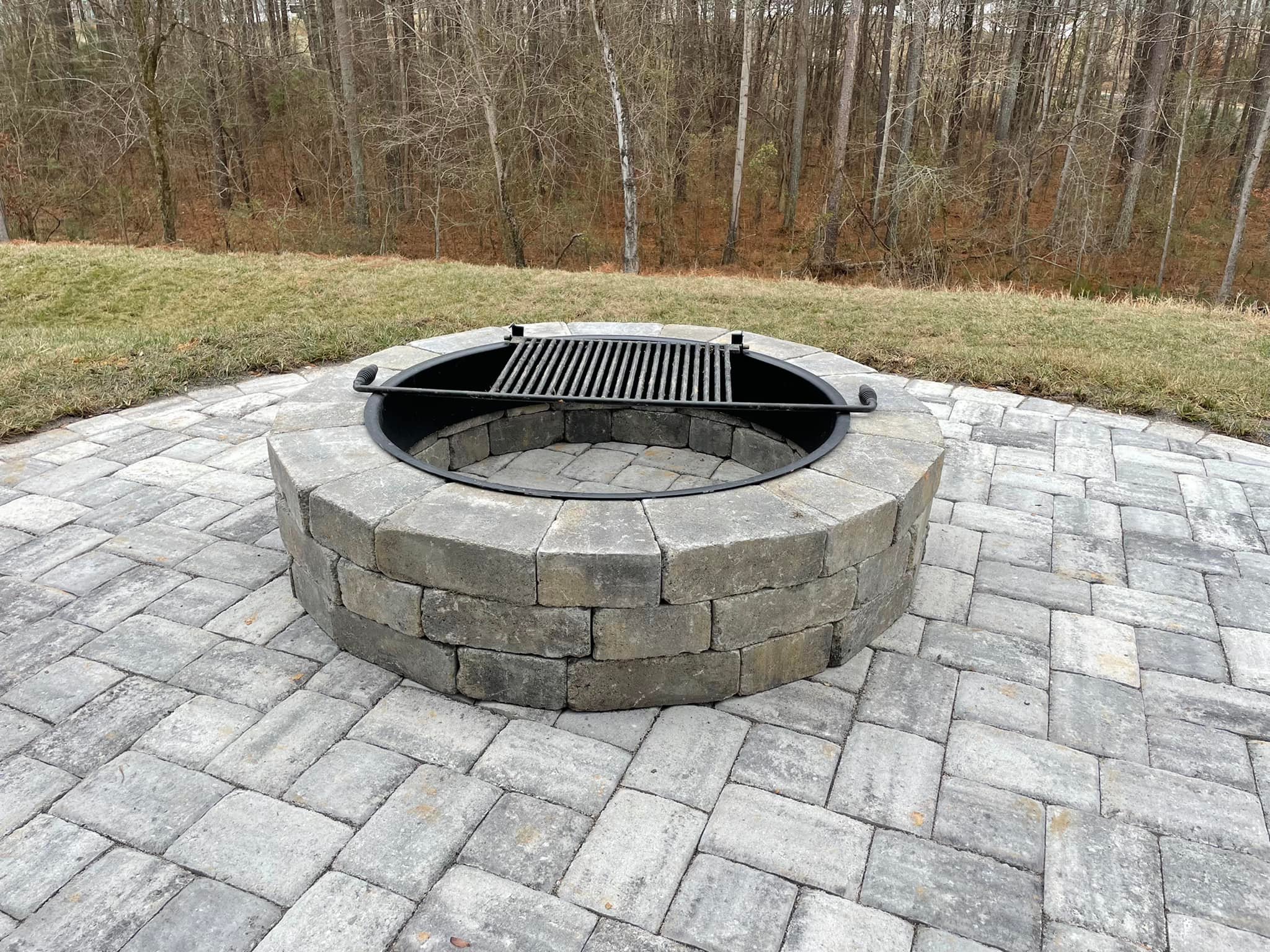 Paver Patio and Fire Pit 🔥 – Outdoor Living Tip of the Day