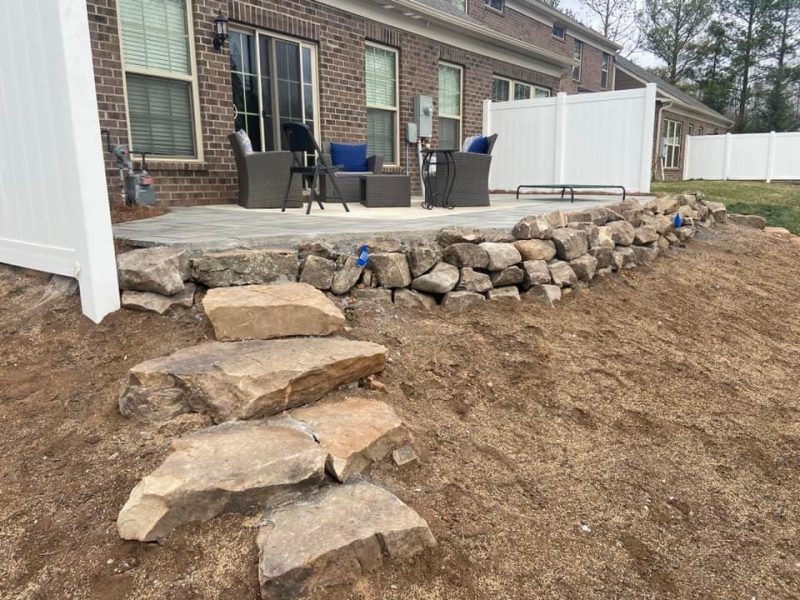 Paver Patio on a Slope Archives Mr. Outdoor Living