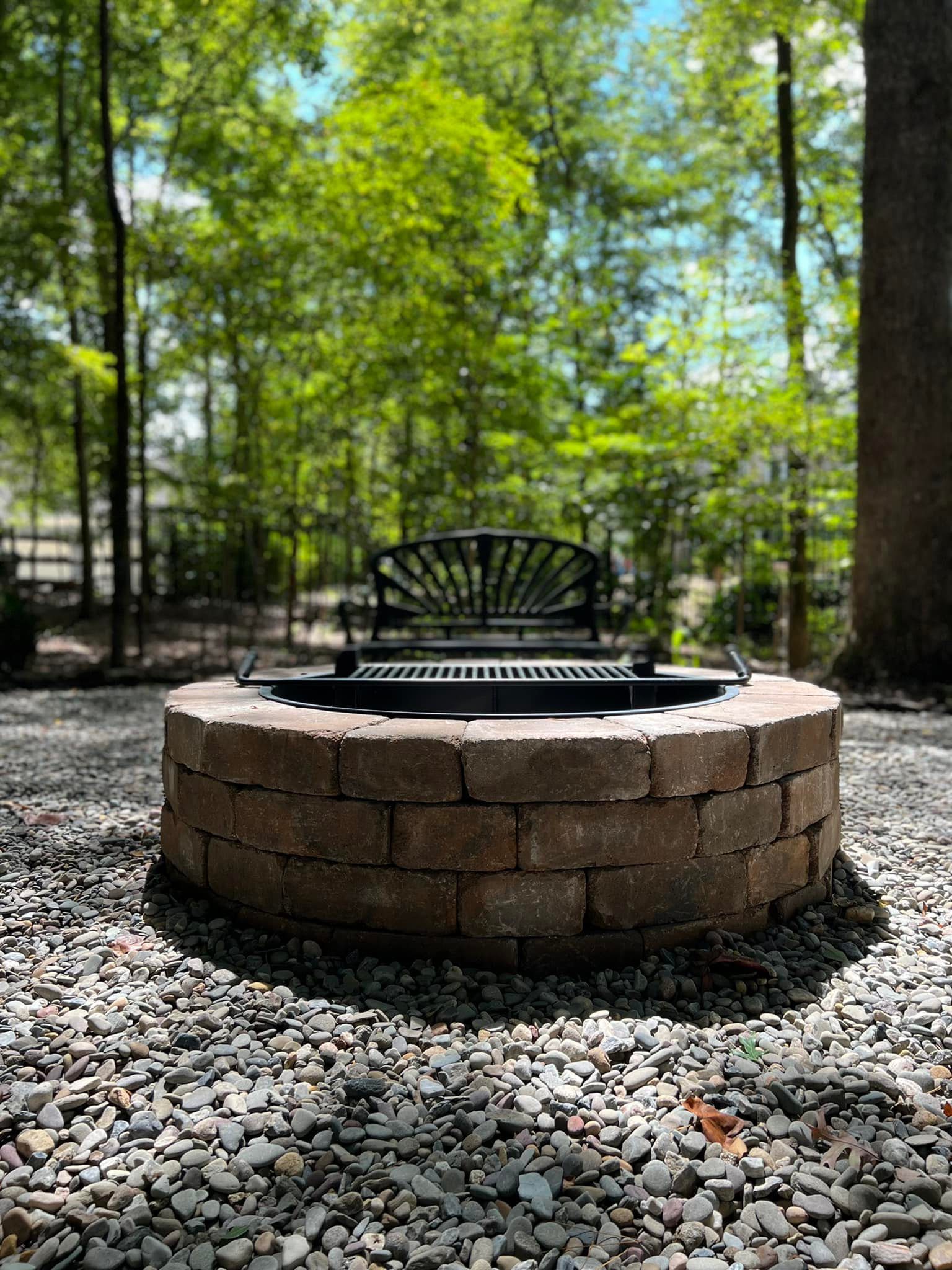 Fire Pit in Charlotte 🔥 – Outdoor Living Tip of the Day