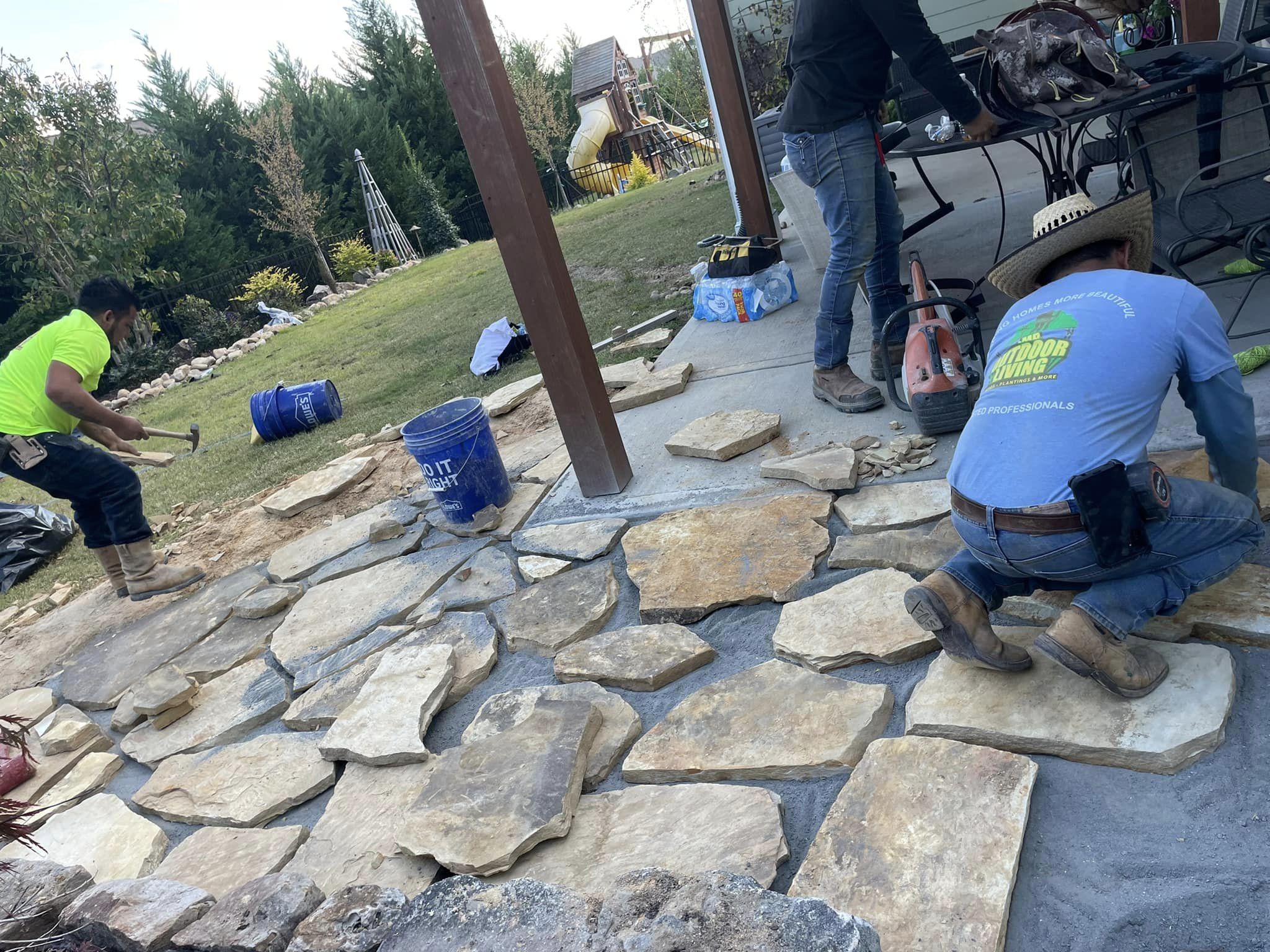 Natural Stone Patio – Outdoor Living Tip of the Day