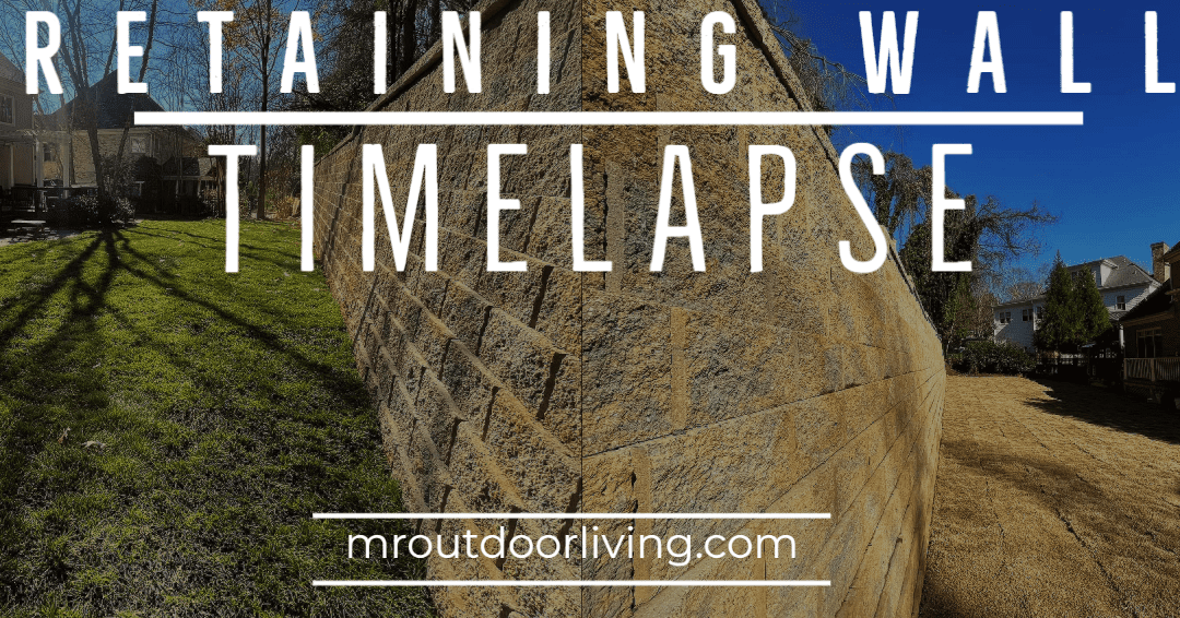 Retaining Wall (Time Lapse) – Outdoor Living Tip of the Day