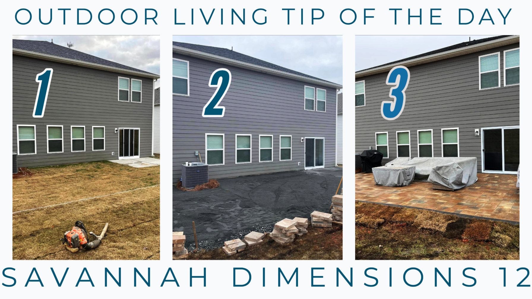 Belgard Savannah Dimensions 12 Pavers – Outdoor Living Tip of the Day