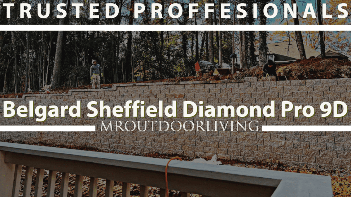 Sheffield Diamond 9D Pro retaining wall Archives Mr. Outdoor Living