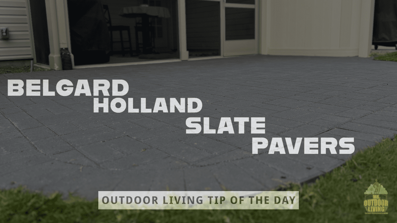 Belgard Holland Stone Slate Paver Patio – Outdoor Living Tip of the Day