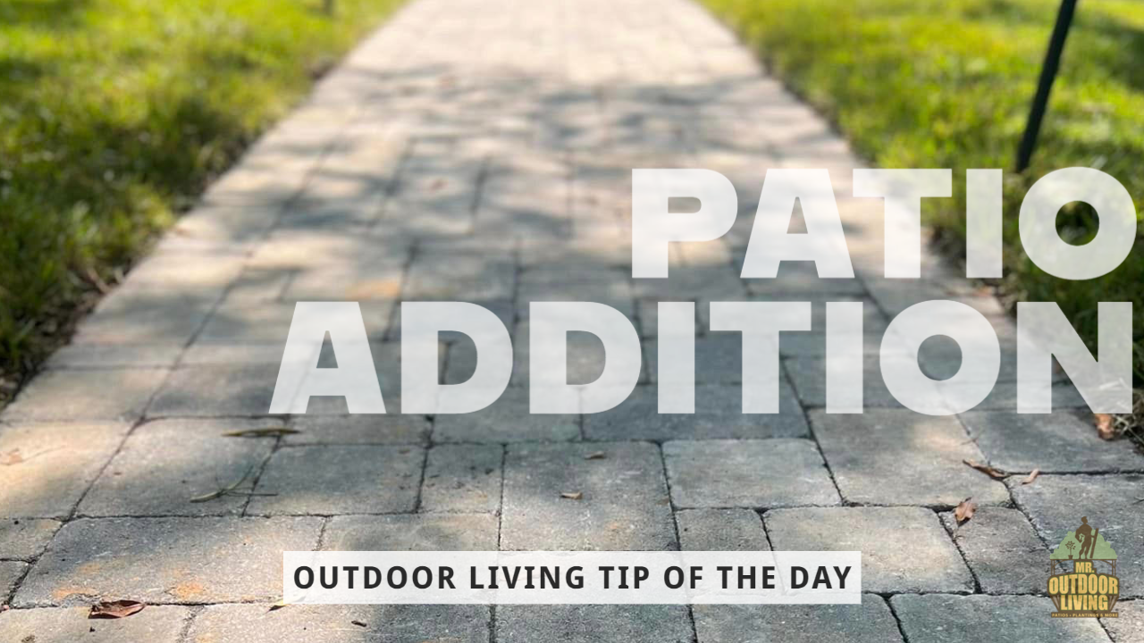 Paver Entryway – Outdoor Living Tip of the Day