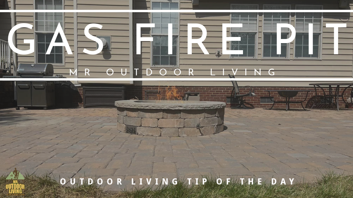 Gas Fire Pit🔥 – Outdoor Living Tip of the Day