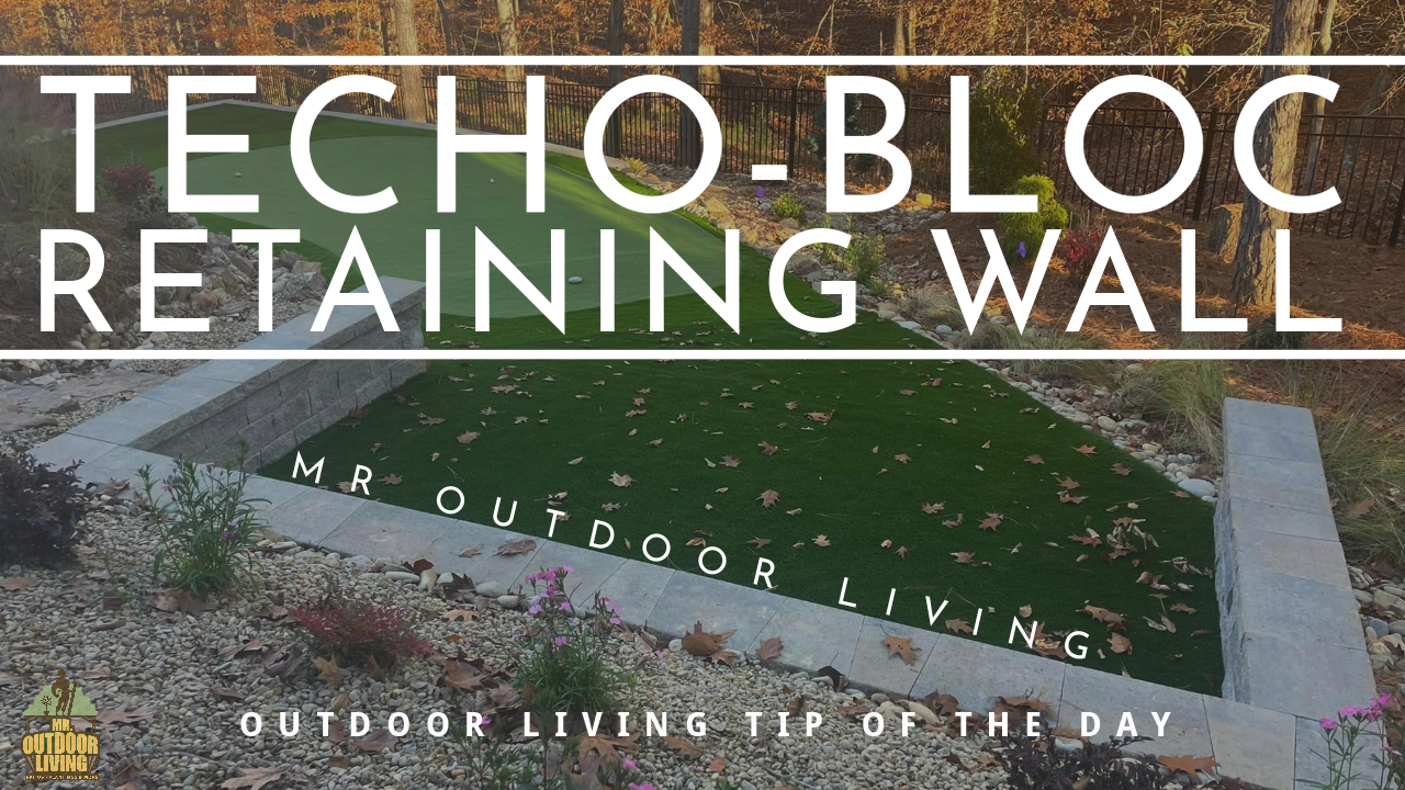 Techo-Bloc Retaining Wall – Outdoor Living Tip of the Day