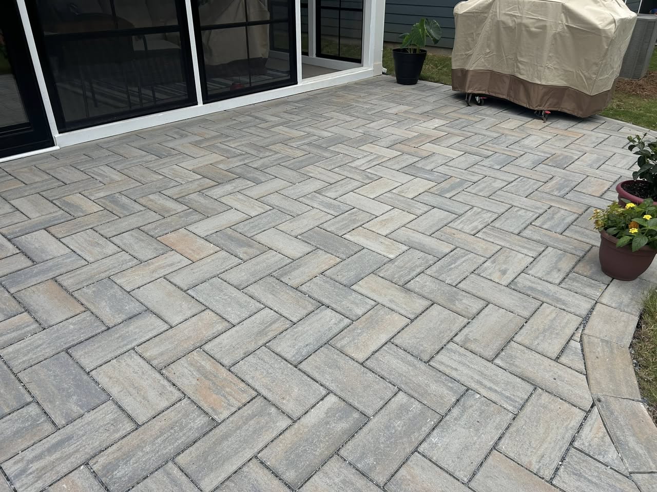 Pervious Paver Patio