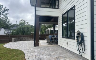 Belgard Hatteras Dublin Cobble Paver Patio, Pathway and Seating Wall – Mr. Outdoor Living Tip of the Day