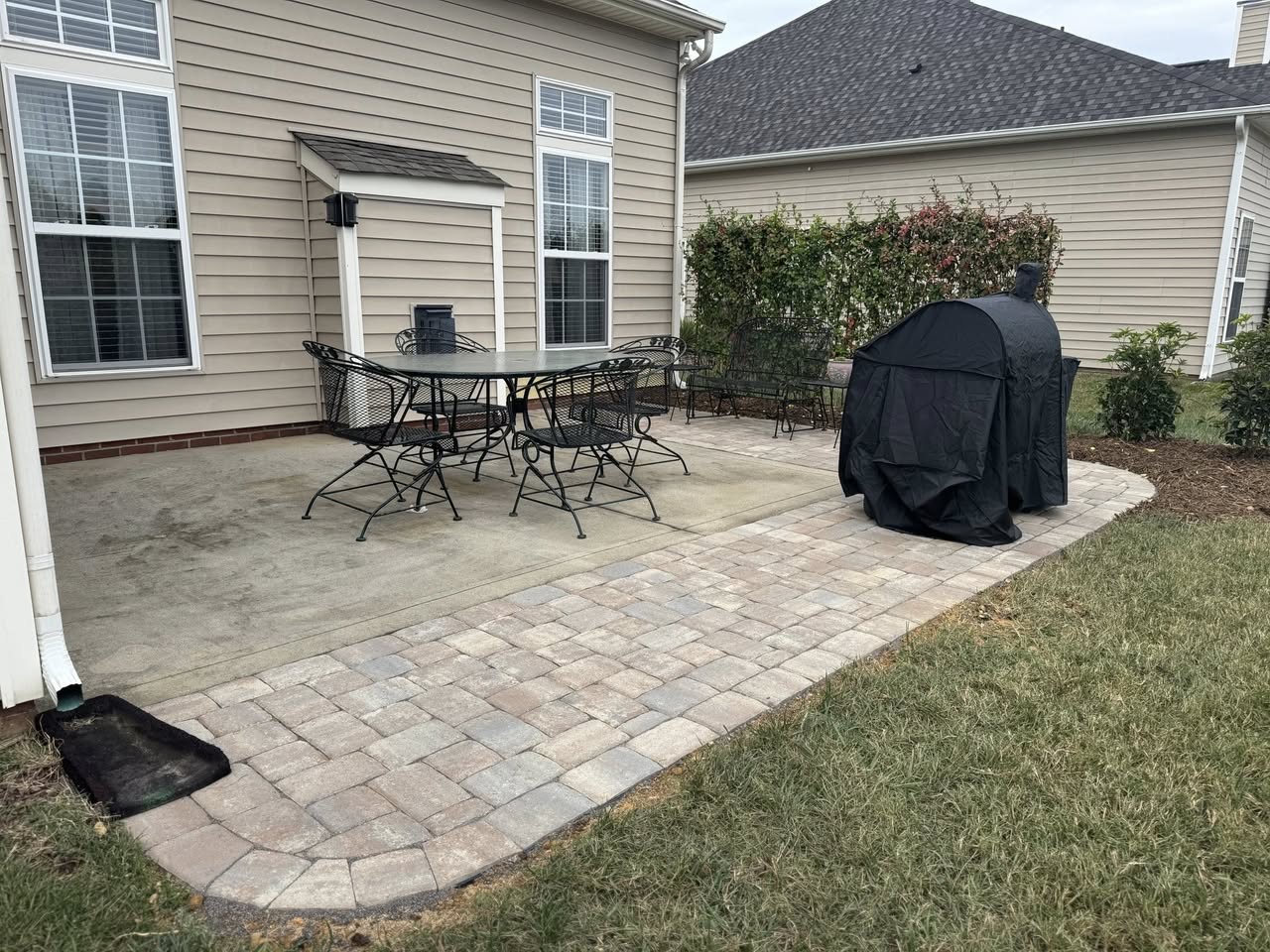 Paver Patio Expansion