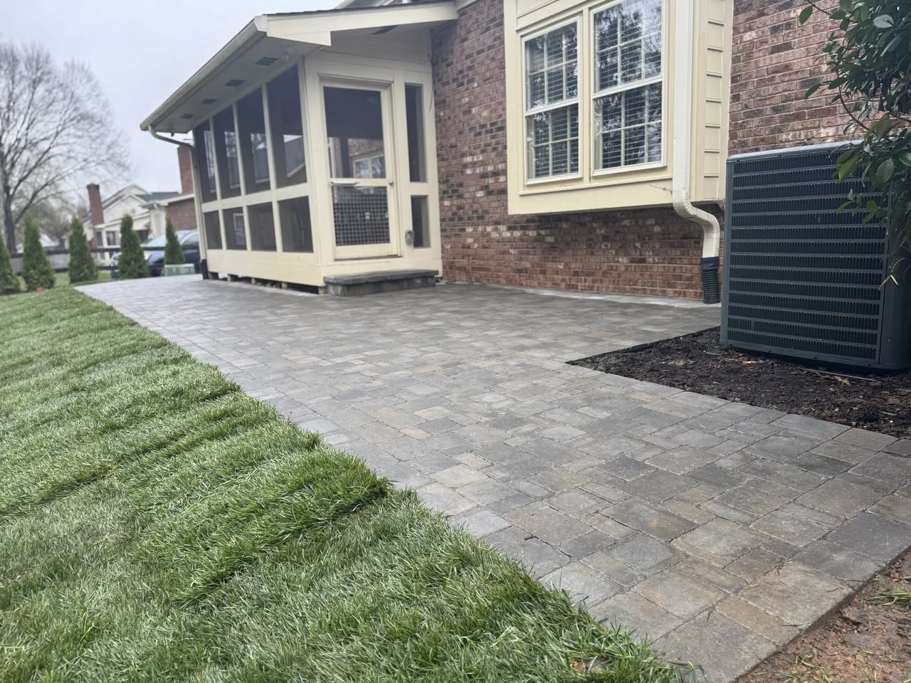 Paver Patio and Pathway