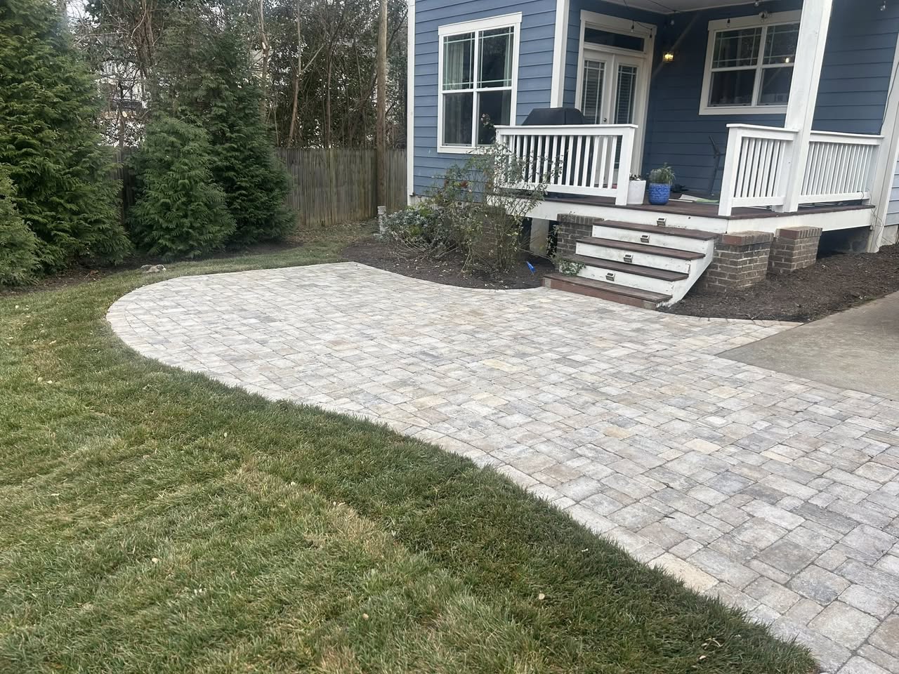 Hardscape Patio and Natural Pathway